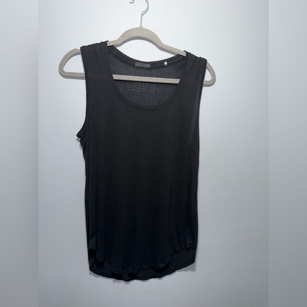 ATM Anthony Thomas Melillo Solid black Soft Tank Size Medium GUC